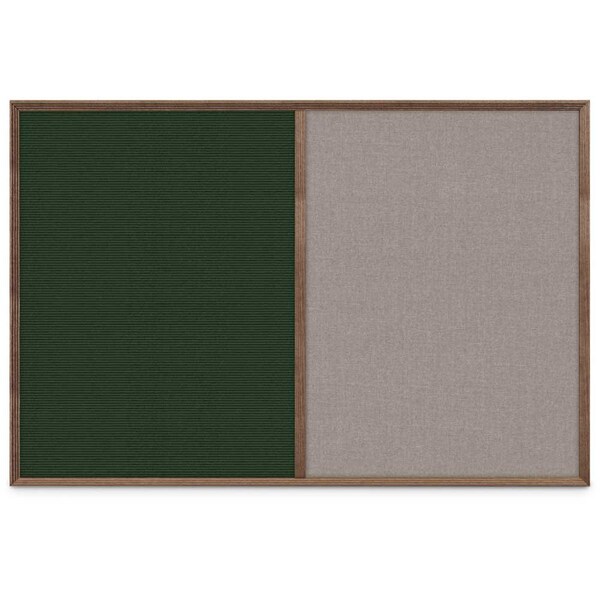 Slim Style Indoor Enclosed Corkboard, 24